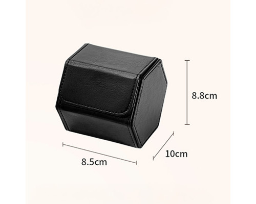 Футляр кейс для наручных часов Casegrace SP01370 органайзер на 1 отделение 8,5*10*8,8 см Black