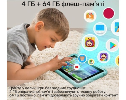 Дитячий ігровий планшет 7дюймовий BDF, 4/64gb, Android, акумулятор 4000мАг Дитячий ігровий планшет 7дюймовий BDF, 4/64gb, Android, акумулятор 4000мАг