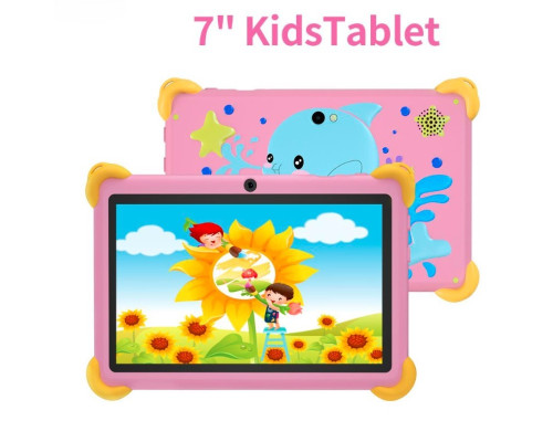 Детский планшет в защитном чехле Kids Tablet 4/64 ГБ, 4000 mAh