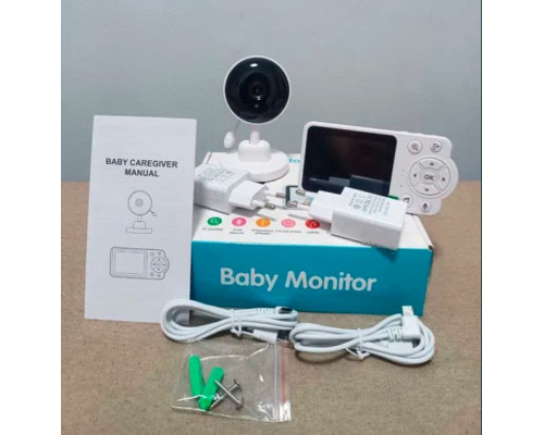 Видеоняня Baby Monitor с экраном 2,8 дюйма, ночным видением и двусторонней связью Видеоняня Baby Monitor с экраном 2,8 дюйма, ночным видением и двусторонней связью
