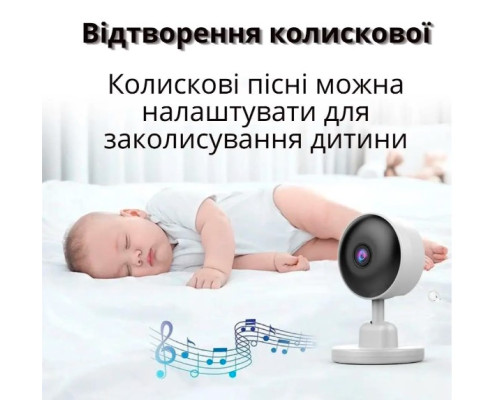 Видеоняня Baby Monitor с экраном 2,8 дюйма, ночным видением и двусторонней связью Видеоняня Baby Monitor с экраном 2,8 дюйма, ночным видением и двусторонней связью