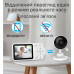 Видеоняня Baby Monitor с экраном 2,8 дюйма, ночным видением и двусторонней связью