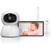 Видеоняня Baby Monitor ABM570 с 5-дюймовым IPS экраном и аккумулятором 3500 mAh и ночным видением