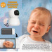 Видеоняня Baby Monitor ABM570 с 5-дюймовым IPS экраном и аккумулятором 3500 mAh и ночным видением