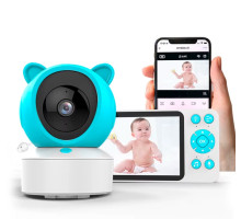 Видеоняня Wi-Fi с приложением Tuya Smart, функцией VOX и ночным видением