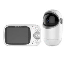 Відеоняня Baby Monitor VB802 з поворотною камерою, радіоняня з монітором та нічним баченням