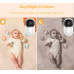 Відеоняня Baby Monitor VB802 з поворотною камерою, радіоняня з монітором та нічним баченням