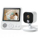 Відеоняня Baby Monitor ABM900, дитячий монітор 2.8 дюйма, камера з двостороннім аудіо, колискові