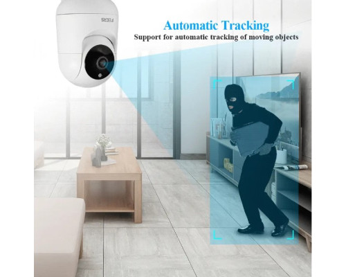 Видеоняня Tuya Smart Home Indoor WiFi Умная. Ночной режим