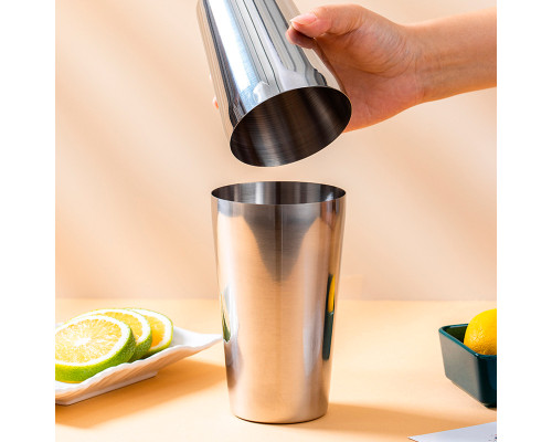 Шейкер бостонский Youchen MC-700 Silver 700-600ml