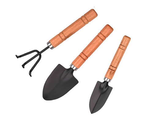Набор садовый 3 предметов SY-3911 для дома 2 лопатки 1 грабли