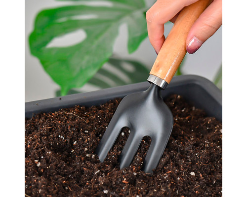 Набор садовый 3 предметов SY-3911 для дома 2 лопатки 1 грабли