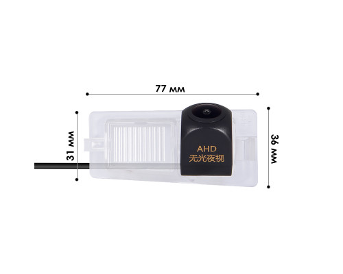 Автомобильная камера заднего вида SsangYong Lester Actyon 2006-н.в Korando 2010-н.в (4506)
