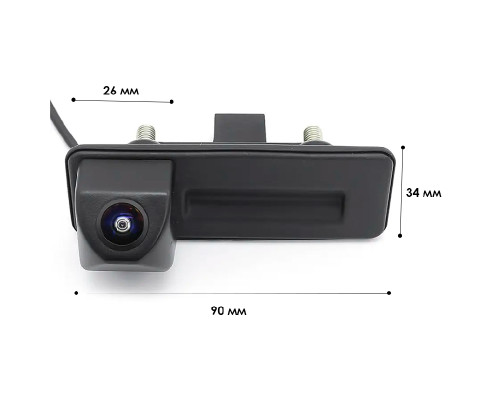 Автомобильная камера заднего вида Skoda Octavia Fabia Superb Rapid Volkswagen Passat Touareg Sharan Tiguan Audi (2803)