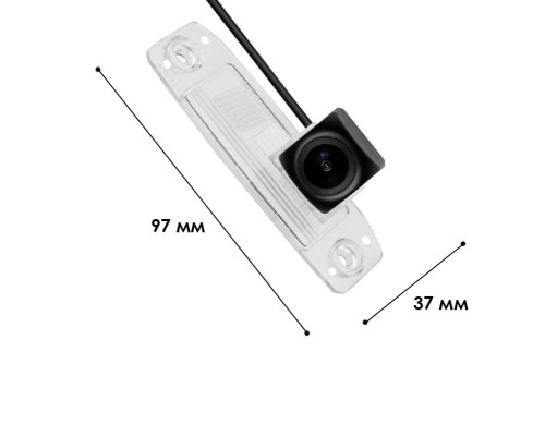 Автомобильная камера заднего вида Kia K3 Forte 2014+ Hyundai Elantra Accent 2006-2011 Sonata Tucson 2004-2010 (3775)