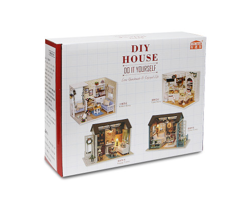 Кукольный дом конструктор DIY Cute Room 3013 Kitten Diary