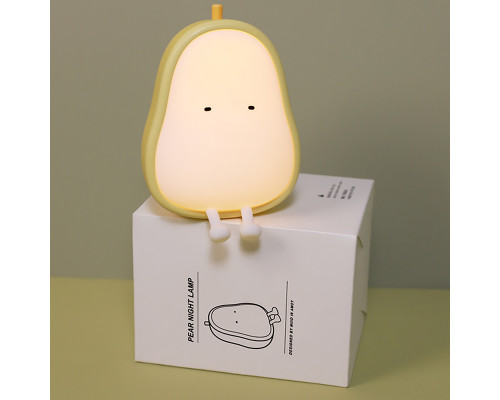 Детский светодиодный ночник H-L-16 Груша беспроводная настольная лампа светильник