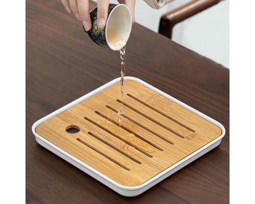 Дорожный набор для чайной церемонии керамический Blue