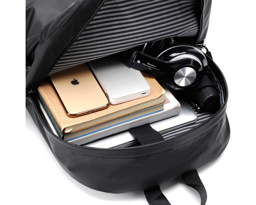 Рюкзак городской 2205 для ноутбука 15" водонепроницаемый 20-35 л Black