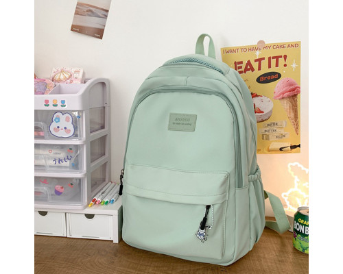 Рюкзак подростковый 633227 с брелком 20-35L Green