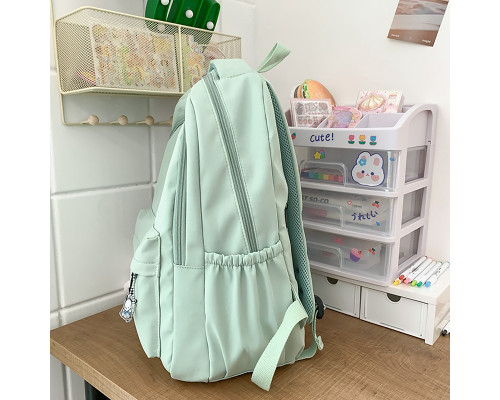 Рюкзак подростковый 633227 с брелком 20-35L Green