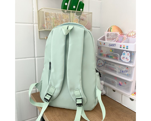Рюкзак подростковый 633227 с брелком 20-35L Green