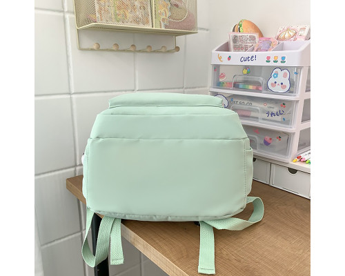 Рюкзак подростковый 633227 с брелком 20-35L Green