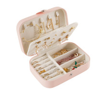 Шкатулка Casegrace SP-01161 для украшений и ювелирных изделий портативная 16*11*5 см Pink