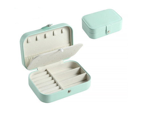 Шкатулка Casegrace SP-01161 для украшений и ювелирных изделий портативная 16*11*5 см Turquoise