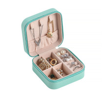 Шкатулка Casegrace SP-01212 для украшений и ювелирных изделий портативная 10*10*5 см Turquoise