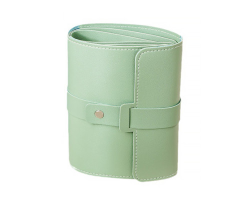 Органайзер книжка Casegrace SP-01260 для украшений и ювелирных изделий 16*14*4,5 см Green