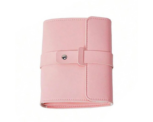 Органайзер книжка Casegrace SP-01260 для украшений и ювелирных изделий 16*14*4,5 см Pink