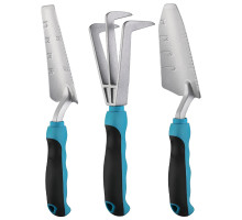 Набор садовый 3 предметов CG-YLT-7803 для дома 2 лопатки 1 грабли