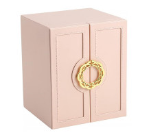 Шкатулка Casegrace SP-01181 для украшений и ювелирных изделий пятиуровневая 20,7*19,7*25cm Pink