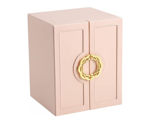 Шкатулка Casegrace SP-01181 для украшений и ювелирных изделий пятиуровневая 20,7*19,7*25cm Pink