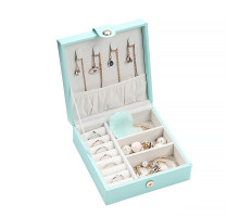 Шкатулка Casegrace SP-01176 для украшений и ювелирных изделий драгоценностей 12*12*5 см Blue