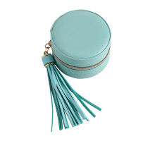 Шкатулка Casegrace SP-01205 для колец и ювелирных изделий портативная компактная 7*7*4,5 см Blue