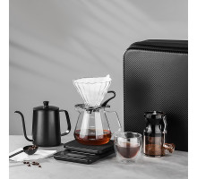 Дорожный кофейный набор Choxila из 8 предметов для приготовления кофе с кейсом