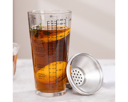 Шейкер для коктейлей 600 мл Youchen MC-600