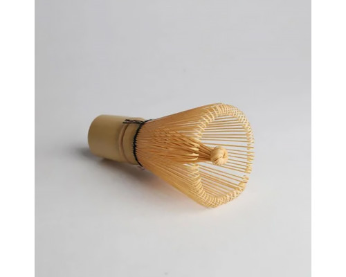 Венчик из белого бамбука AL45231 для приготовления чая матча Часен Чашен 100 ворсинок