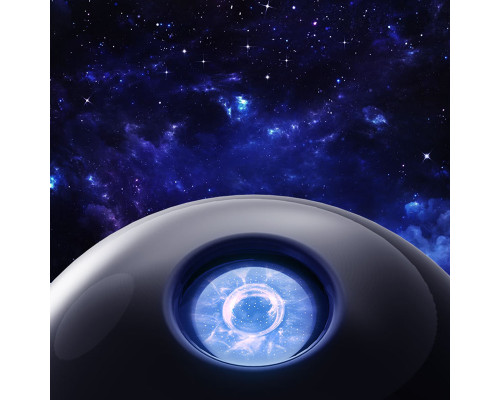 Проектор Black Hole Galaxy Projector с таймером и оборотом на 360° градусов беспроводной