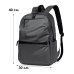 Рюкзак городской 2205 для ноутбука 15" водонепроницаемый 20-35 л Dark Gray