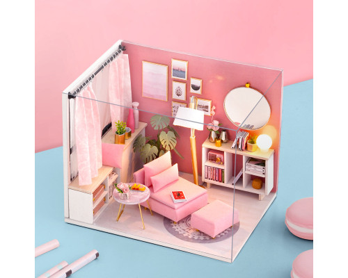 Кукольный дом конструктор DIY Cute Room H-017 Счастливое время