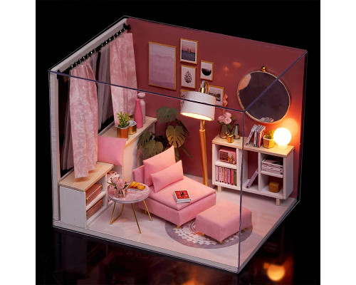 Кукольный дом конструктор DIY Cute Room H-017 Счастливое время