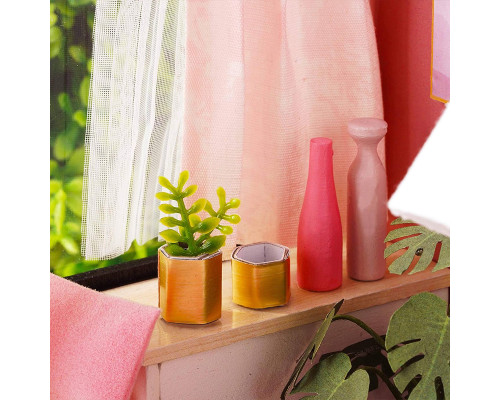 Кукольный дом конструктор DIY Cute Room H-017 Счастливое время