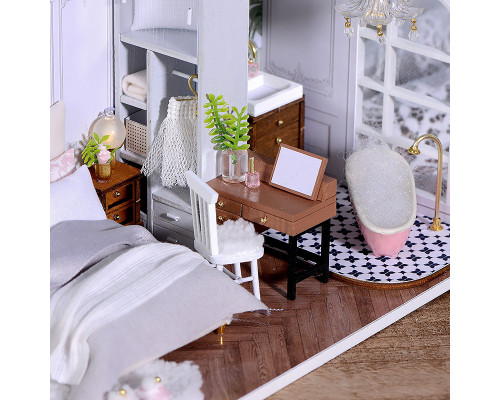 Кукольный дом конструктор DIY Cute Room QT-011-B Lazy Daily