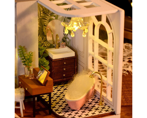 Кукольный дом конструктор DIY Cute Room QT-011-B Lazy Daily