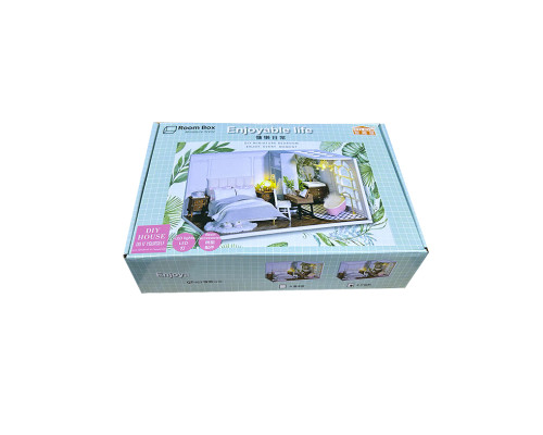 Кукольный дом конструктор DIY Cute Room QT-011-B Lazy Daily