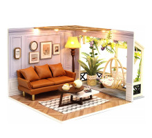 Кукольный дом конструктор DIY Cute Room H-025 Warm moment