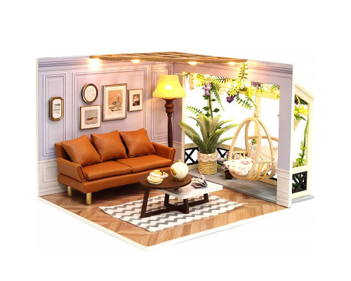 Кукольный дом конструктор DIY Cute Room H-025 Warm moment
